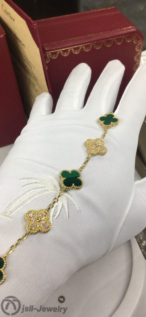 Jsll-Jewelry | 18K gold, 5 Flower (2 Flower star) edition bracelet Jsll-Jewelry | 18K gold, 5 Flower (2 Flower star) edition bracelet
