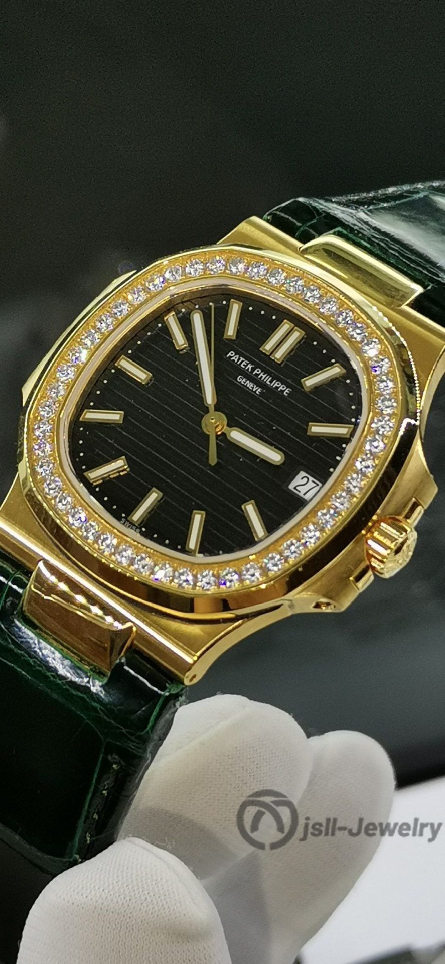 Jsll-Jewelry | Swiss New Machine Mechanical Parrot Gold Watch (gold plated)
